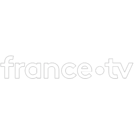 Logo noir et blanc de France Télévisions ayant commandé une vidéo de type reportage à Ostinato Films