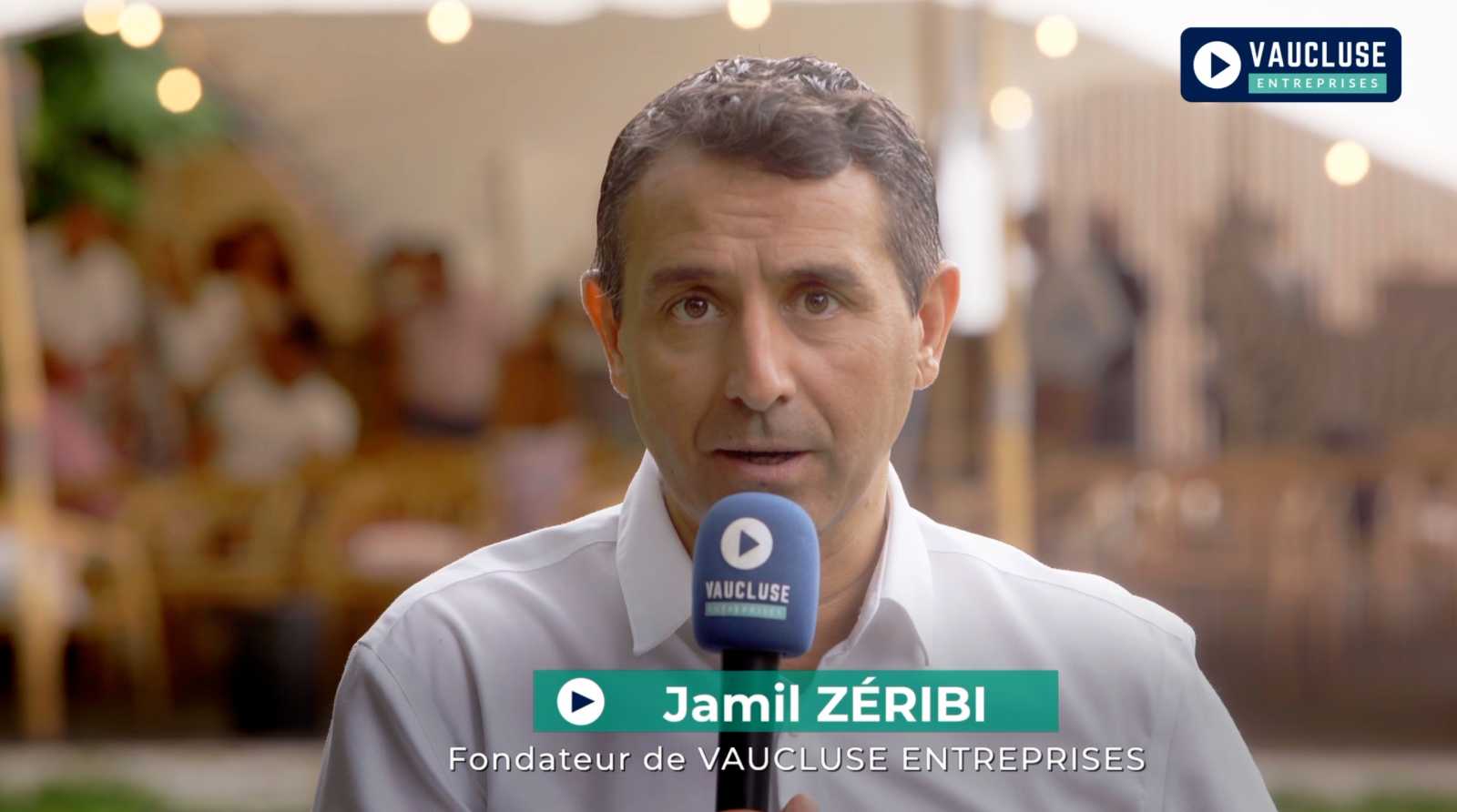 Jamil Zéribi lancement du guide des réseaux économiques du vaucluse 2023